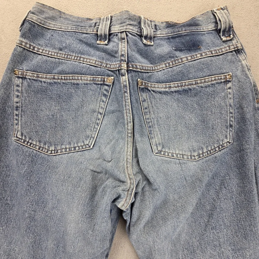 Vintage Diesel Jeans Mens 32x28‎ Blue Relaxed Tapered Button Fly Made In Italy